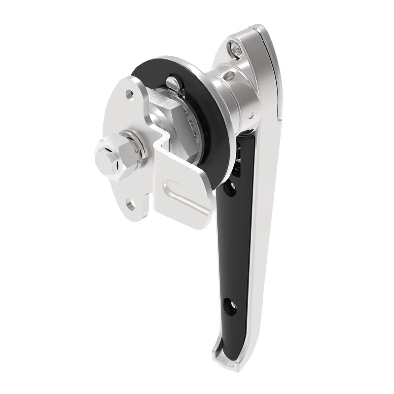 SL-B-2307 L-Handle Turn Latch Lock with Dust Cover & Padlock Eye