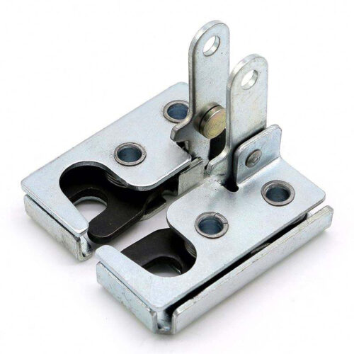 3000-Rotary Push-to-Close Latch — Right Hand, Single Stage, Top Lever, Galvanized Steel