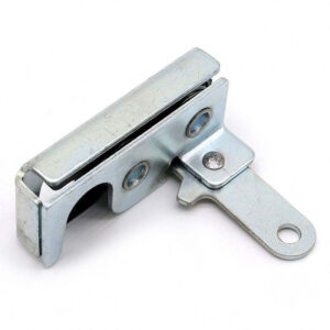 3000-Rotary Push-to-Close Latch — Right Hand, Single Stage, Top Lever, Galvanized Steel