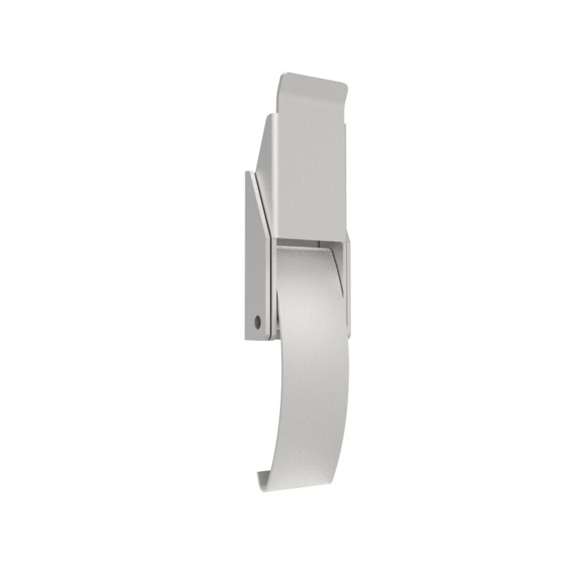 F-1643-120-Y-f1643-over-center-draw-latch-closed-padlock-clasp F-1643 Over-Center Draw Latch — Small Size, Padlockable, Stainless Steel, Passivated